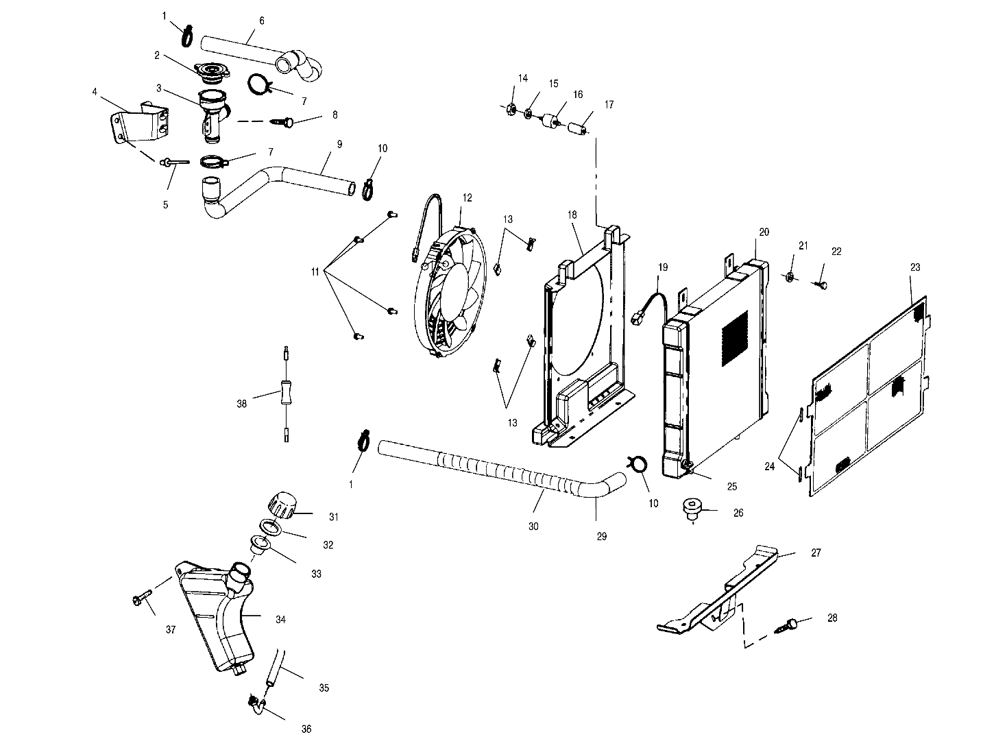 COOLING SYSTEM - A00CK42AA (4949304930A011)