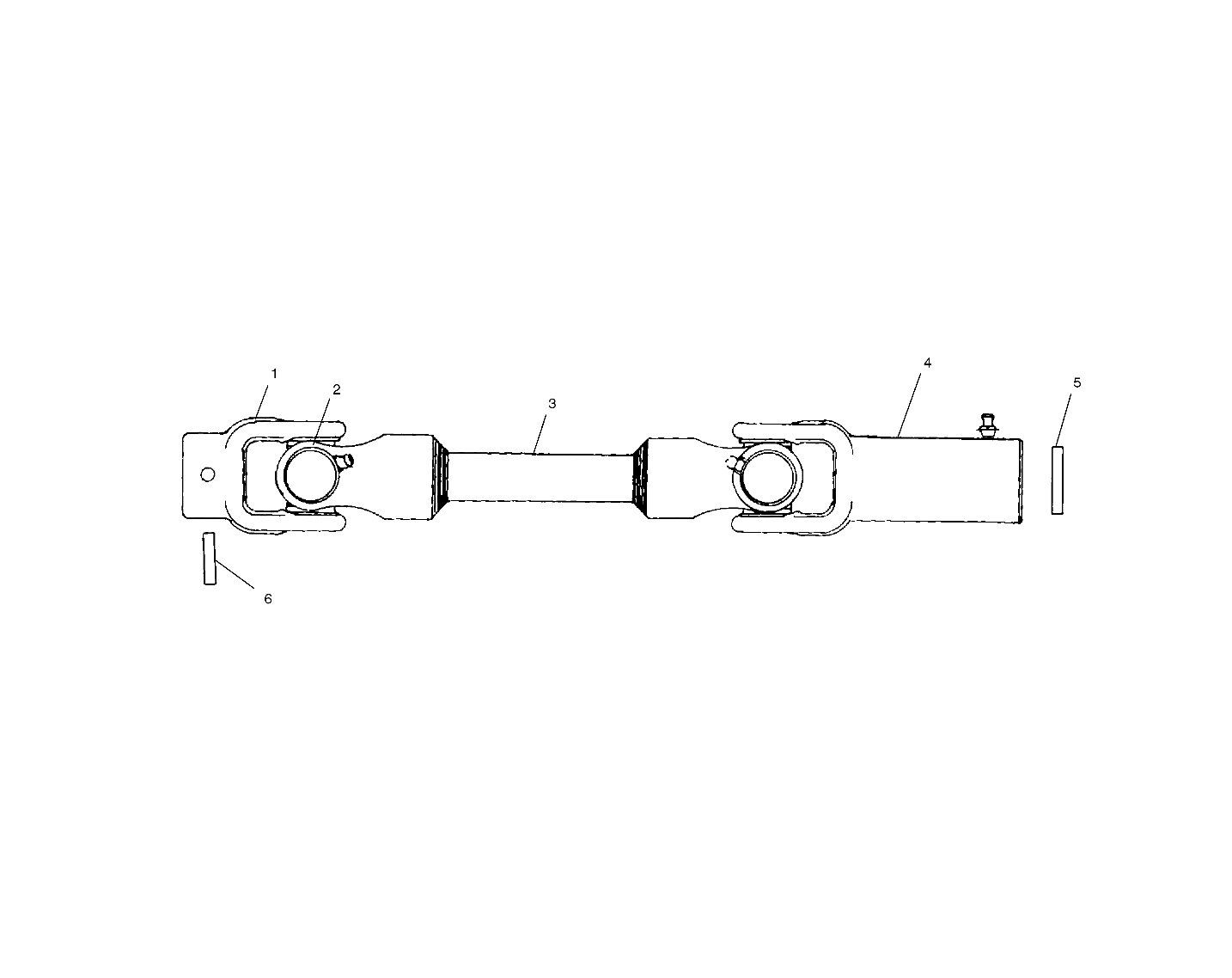 PROP SHAFT - A00CK42AA (4949304930B004)