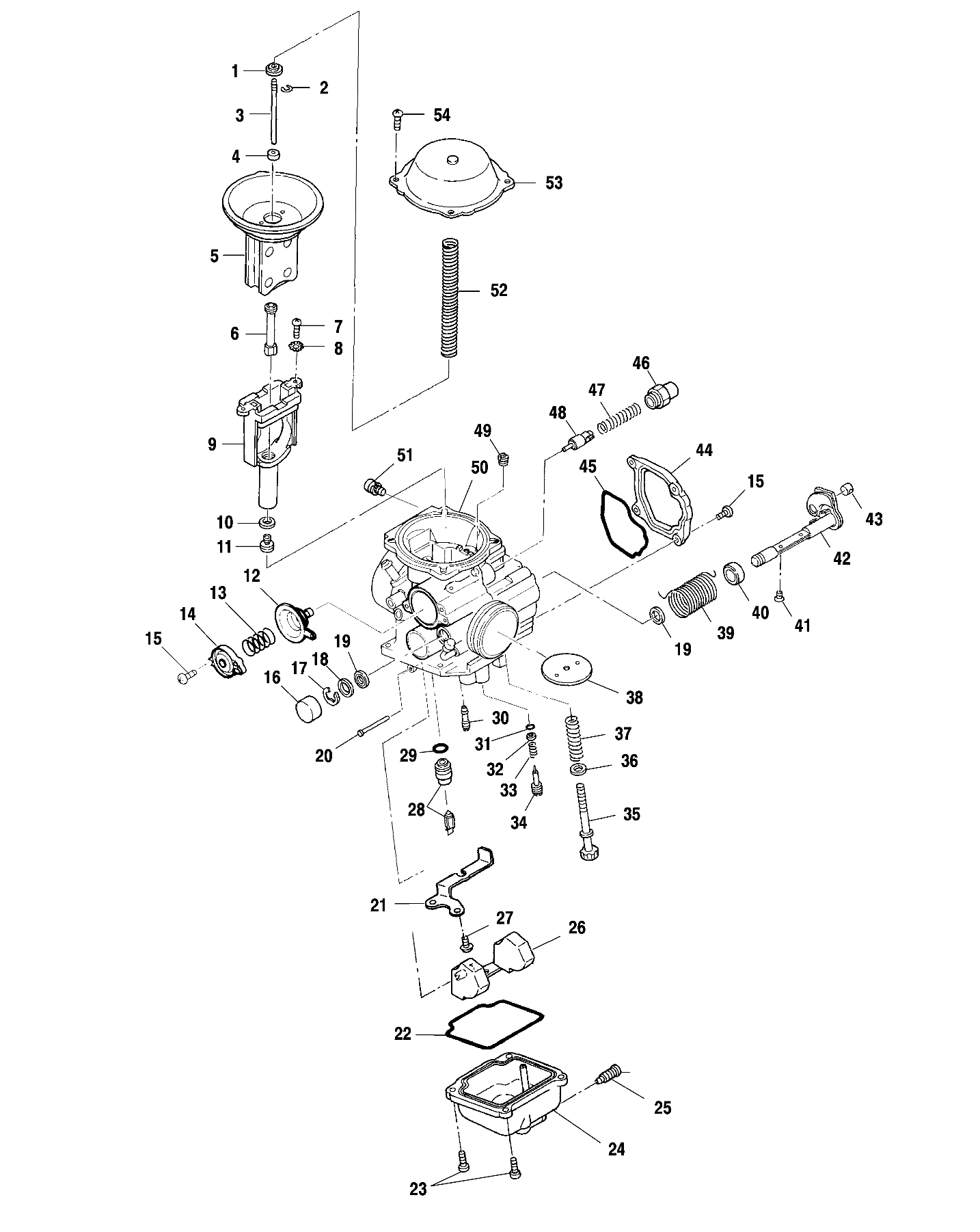 CARBURETOR - A00CK42AA (4949304930C013)