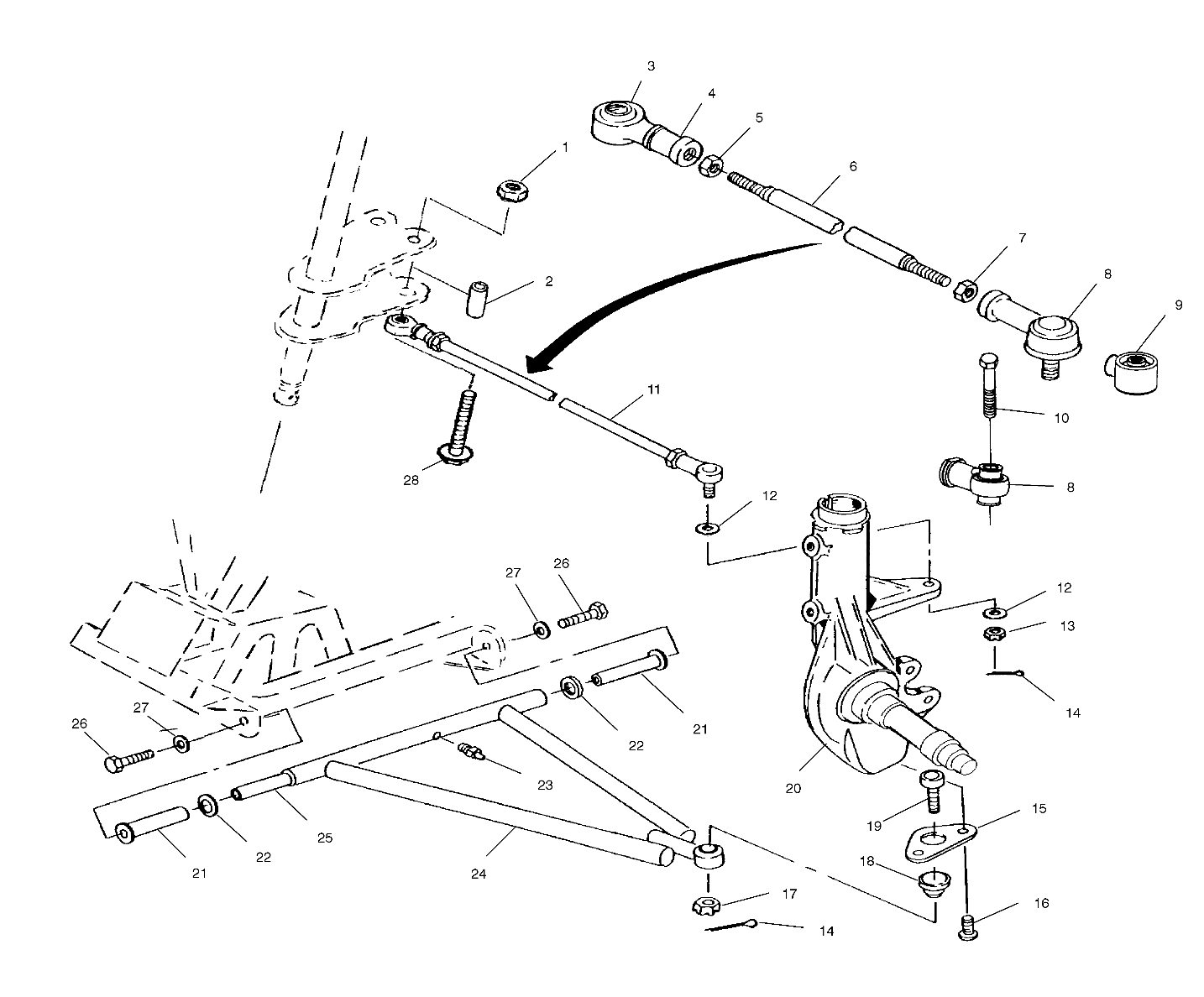 A-ARM/STRUT MOUNTING - A00CB32AA (4949354935B007)