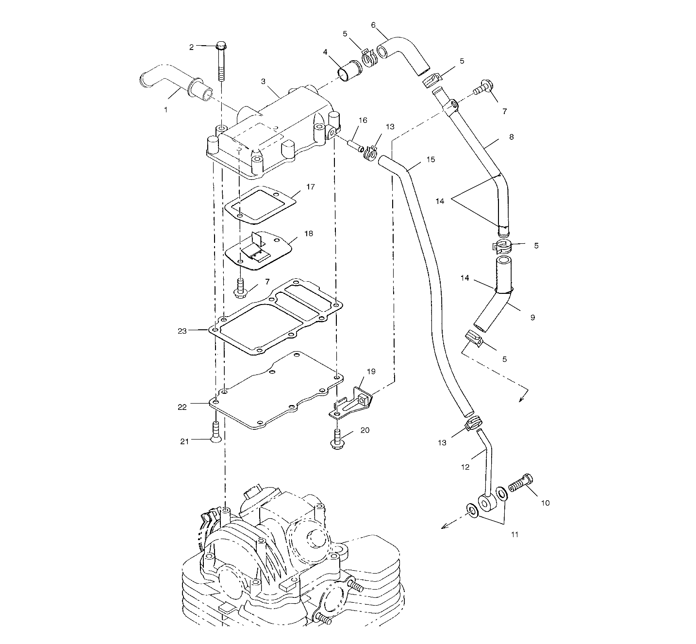 BREATHER BOX - A00CB32FA (4949354935D010)