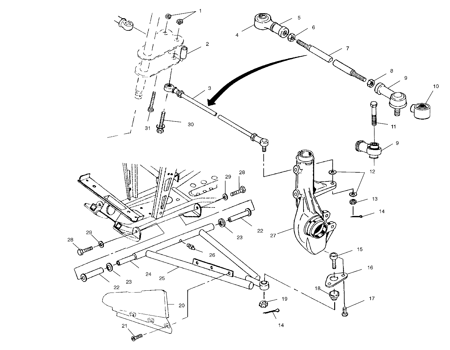 A-ARM/STRUT MOUNTING - A00CD32AA (4949404940B013)