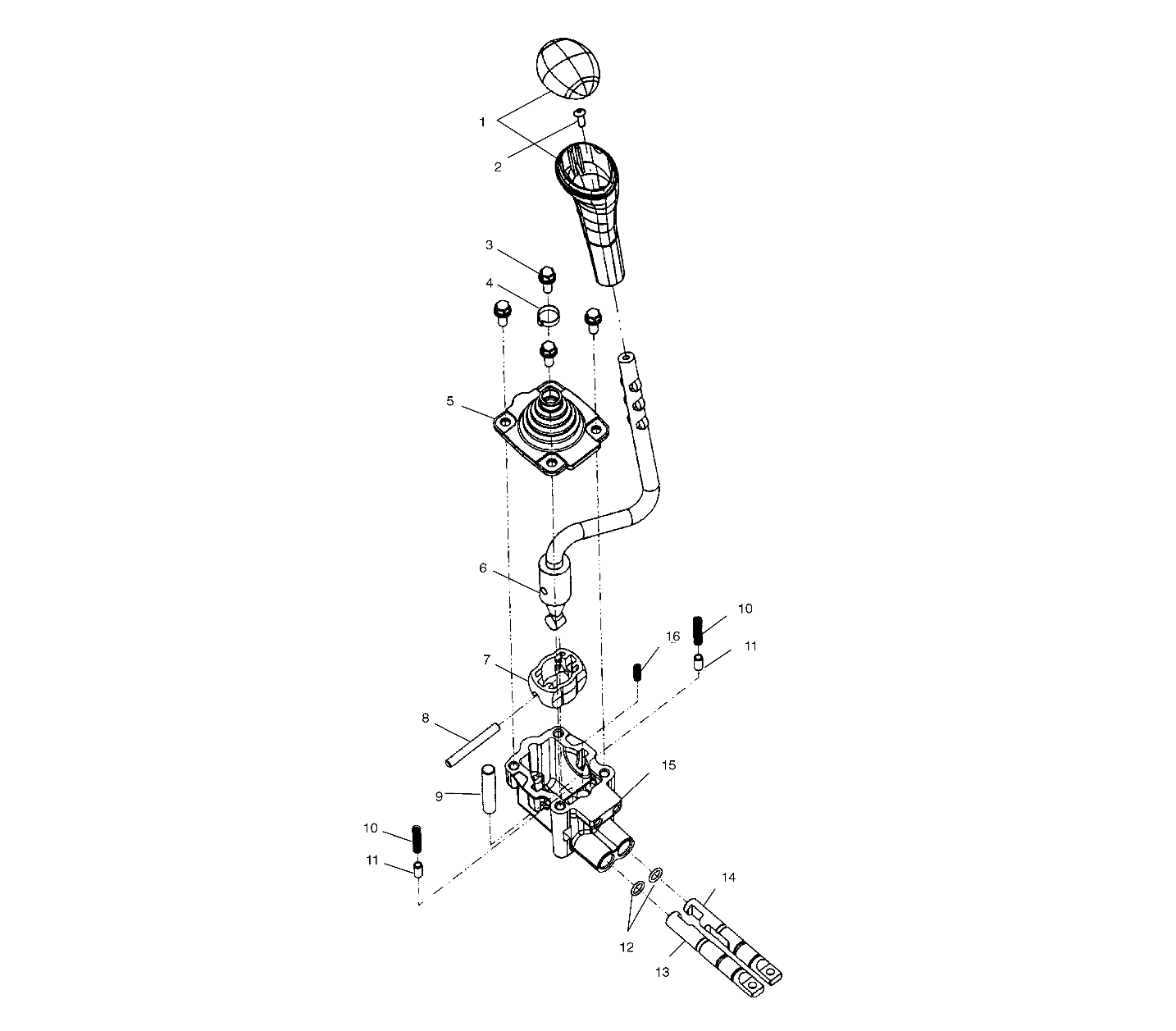 GEAR SELECTOR - A00CD32AA (4949404940C012)