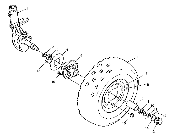 FRONT WHEEL - A99CA28CA (4949444944b004)