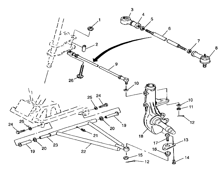 A-ARM/STRUT MOUNTING - A99CA28CA (4949444944b010)