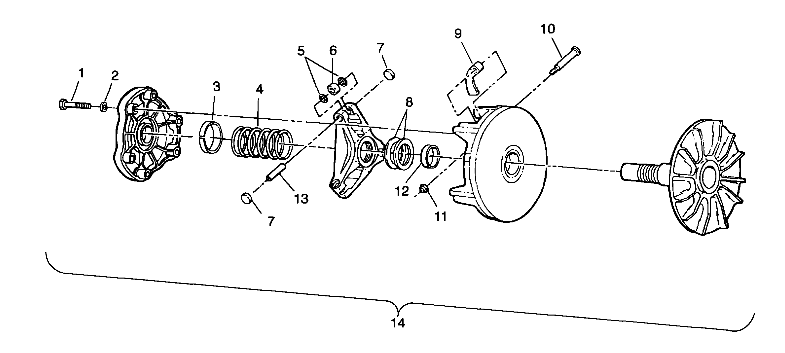 DRIVE CLUTCH - A99CA28CA (4949444944b012)