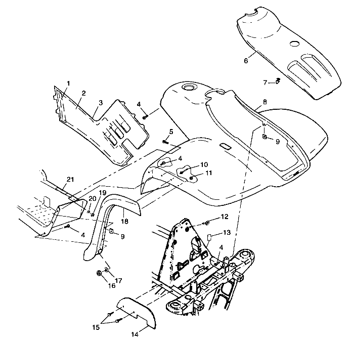 FRONT CAB - A99CC28CA (4949484948a007)