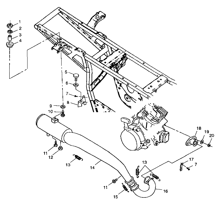 EXHAUST SYSTEM - A99CC28CA (4949484948a013)