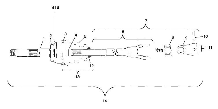 CV JOINT - BTB - A99CC28CA (4949484948b005)