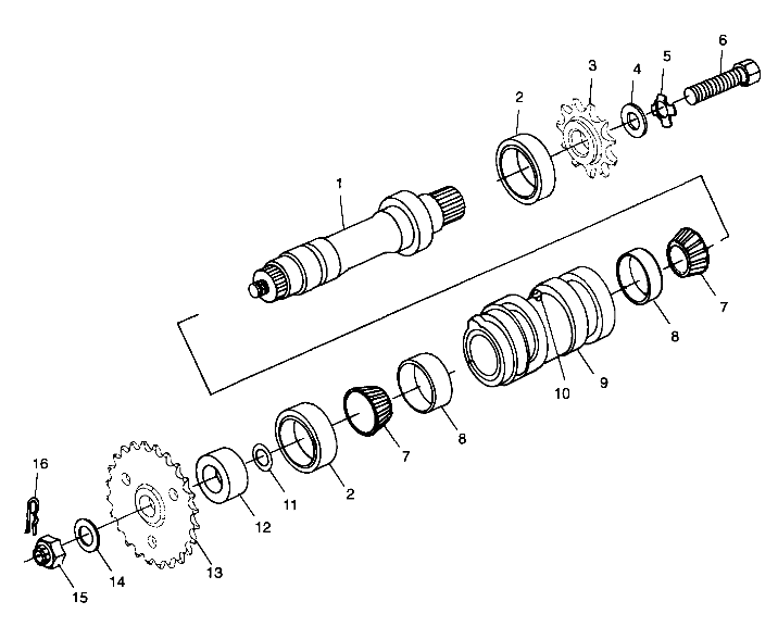 CENTER TIGHTENER - A99CC28CA (4949484948c002)