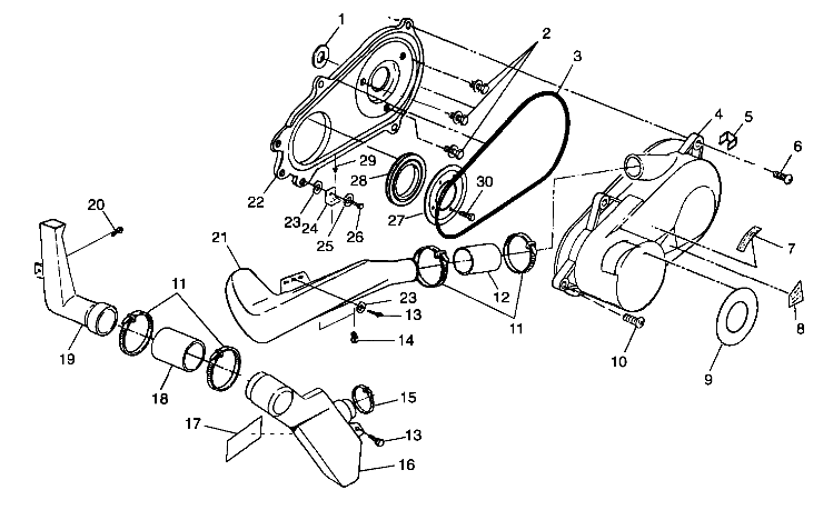 CLUTCH COVER - A99CC28CA (4949484948c005)