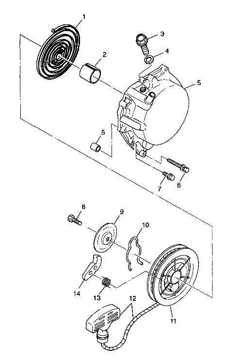 RECOIL STARTER - A99CC28CA (4949484948d004)