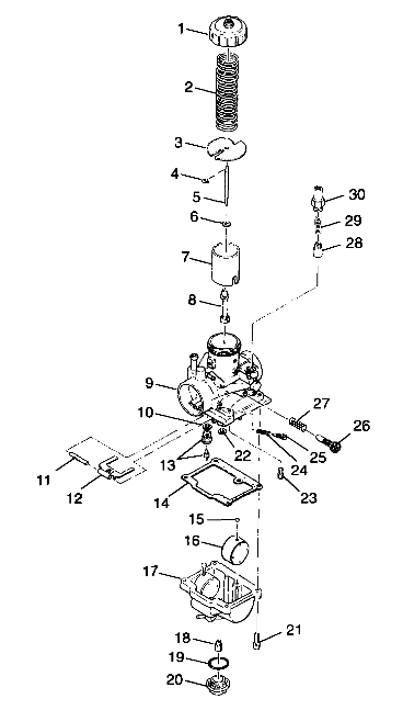 CARBURETOR - A99CC28CA (4949484948d006)