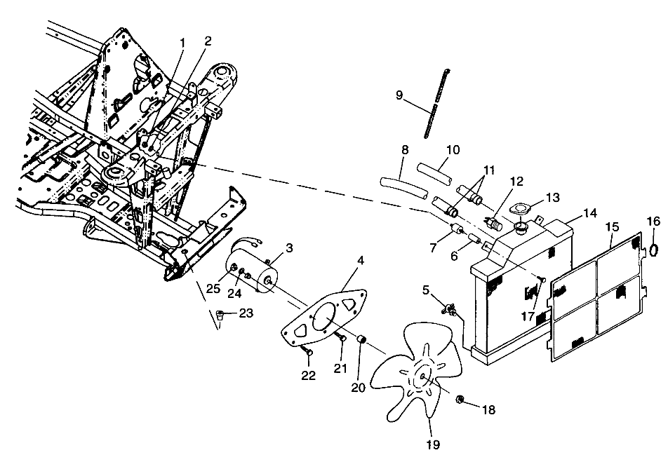 COOLING SYSTEM - A99BA38CA (4949534953c005)