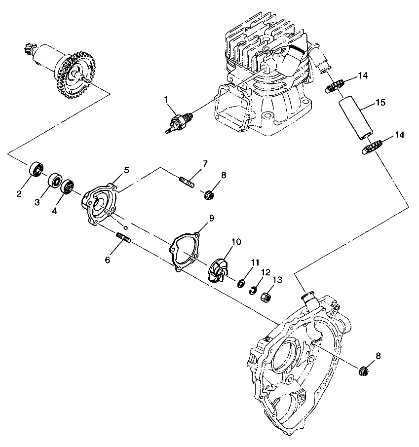 WATER PUMP - A99BA38CA (4949534953d005)