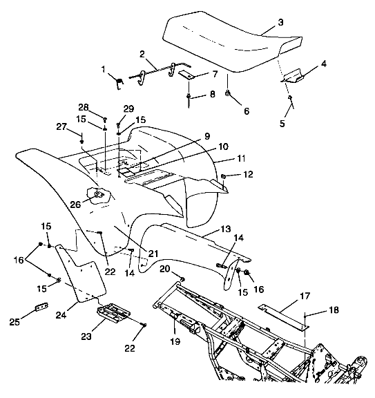 REAR CAB - A99BA25CA (4949574957a006)