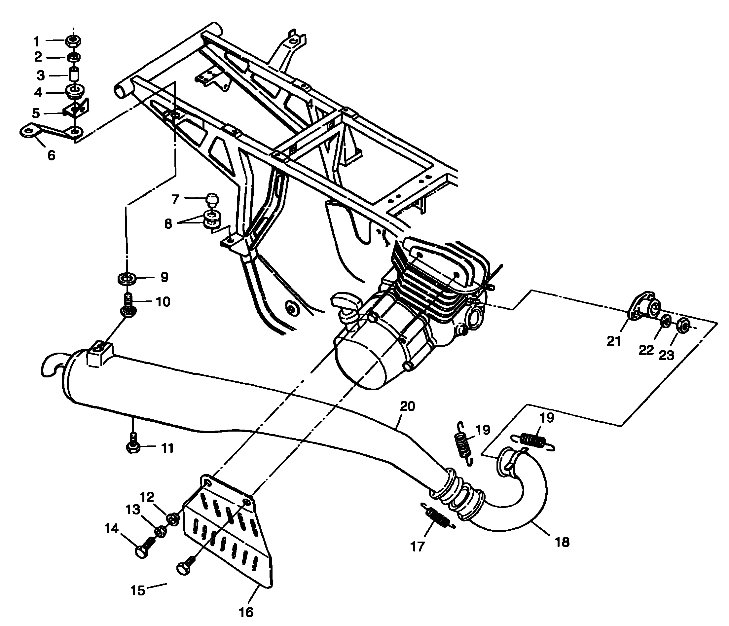 EXHAUST - A99AA25CA (4949594959a010)