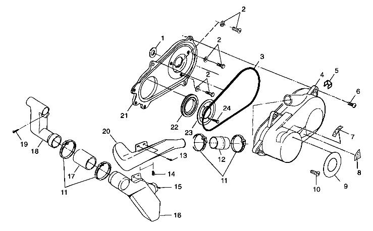 CLUTCH COVER - A99AA25CA (4949594959b010)