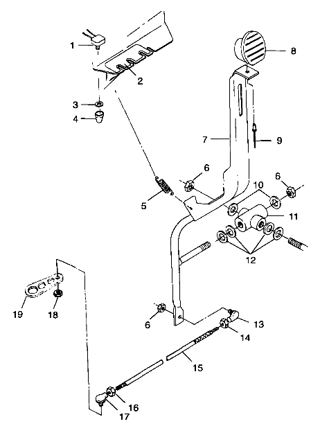 SHIFT LINKAGE - A99AA25CA (4949594959c005)