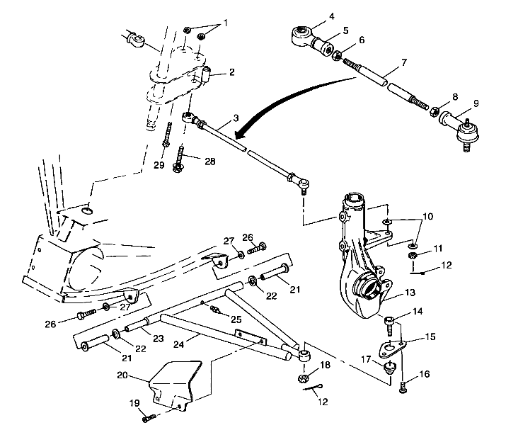 A-ARM/STRUT MOUNTING - A99CG38CA (4949634963B013)