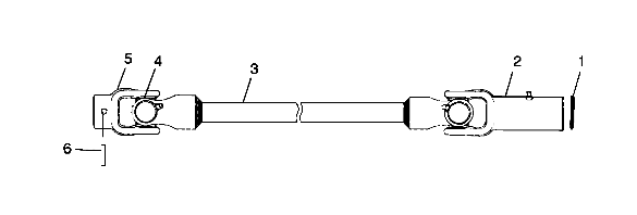 PROP SHAFT - A99CG38CA (4949634963C001)