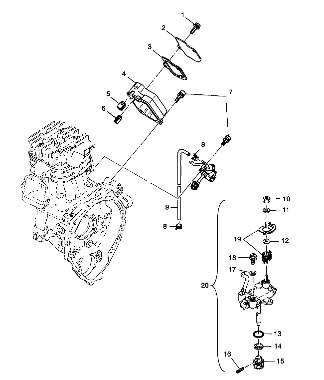 OIL PUMP - A99CG38CA (4949634963D006)