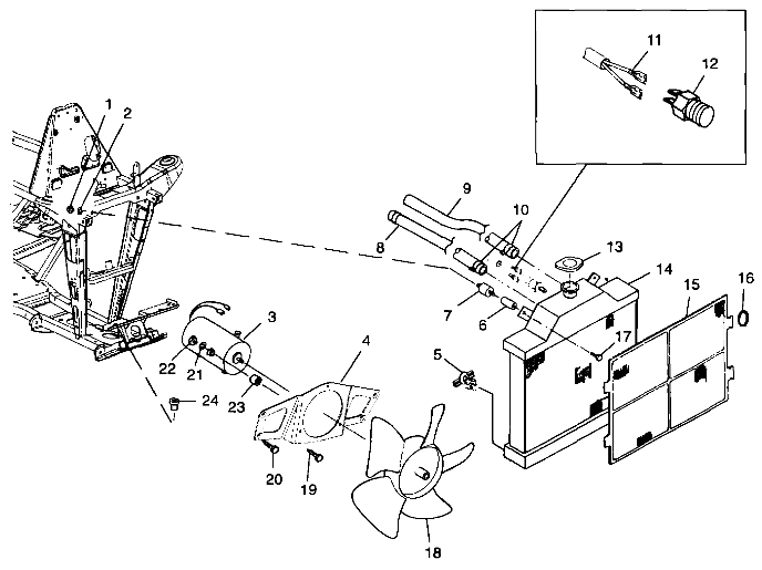 COOLING SYSTEM - A99BG38CA (4949664966a011)