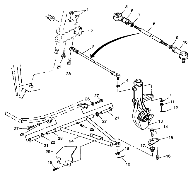 A-ARM/STRUT MOUNTING - A99BG38CA (4949664966b008)