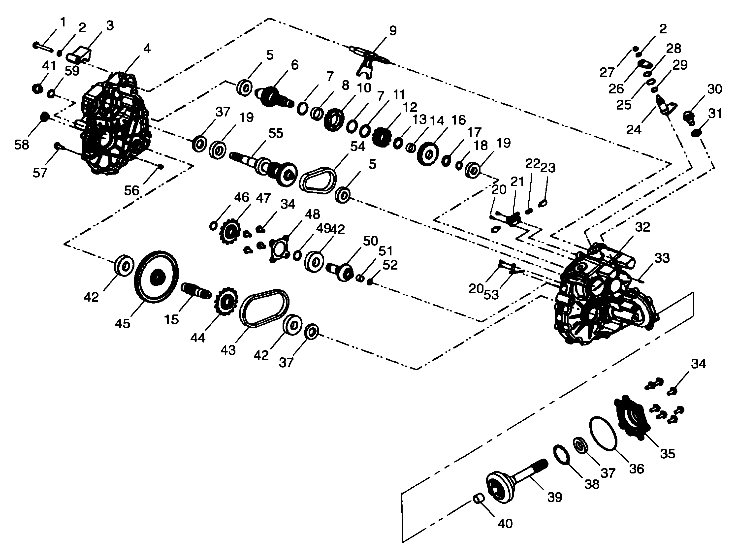 GEARCASE - A99BG38CA (4949664966c011)