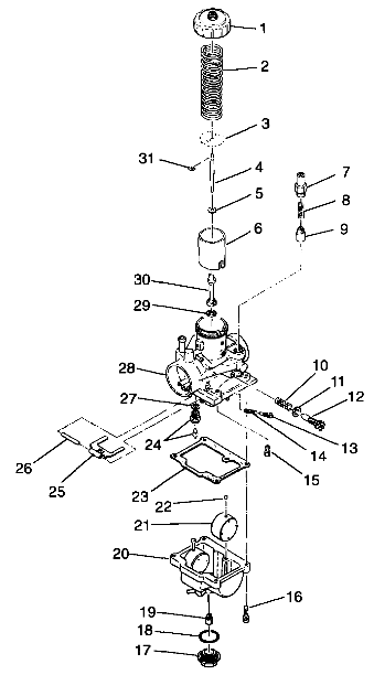 CARBURETOR - A99BG38CA (4949664966d005)