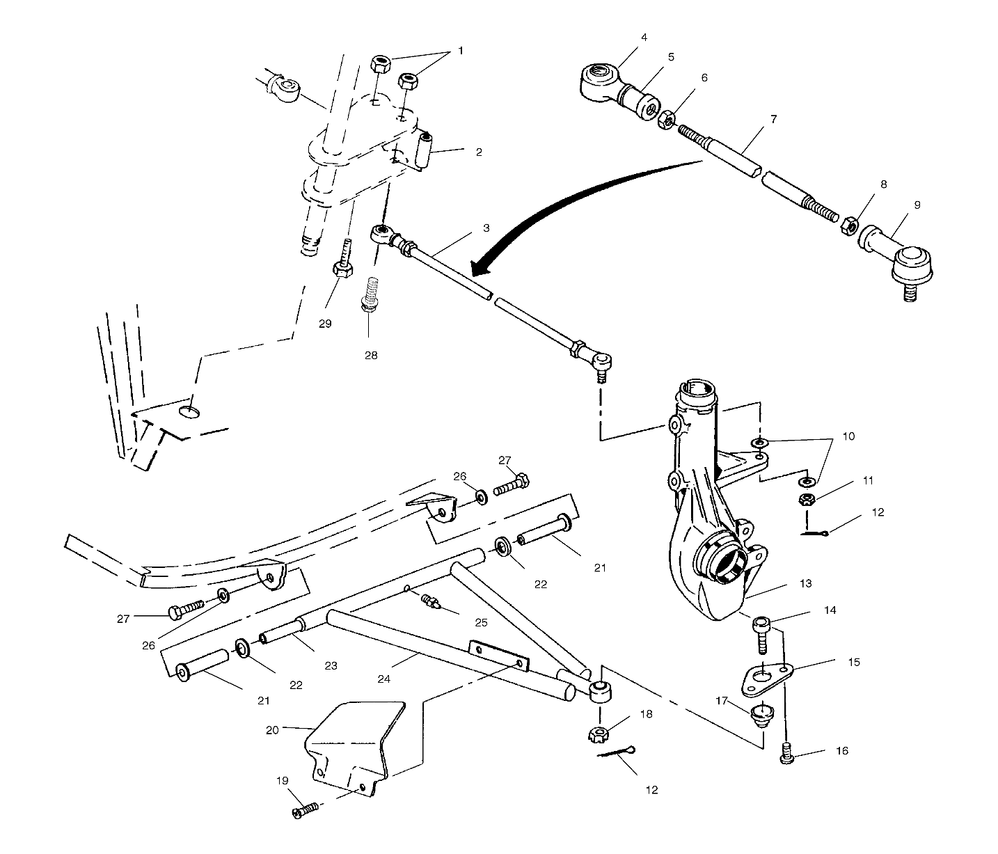 A-ARM/STRUT MOUNTING - A99BG50AA (4949714971b008)