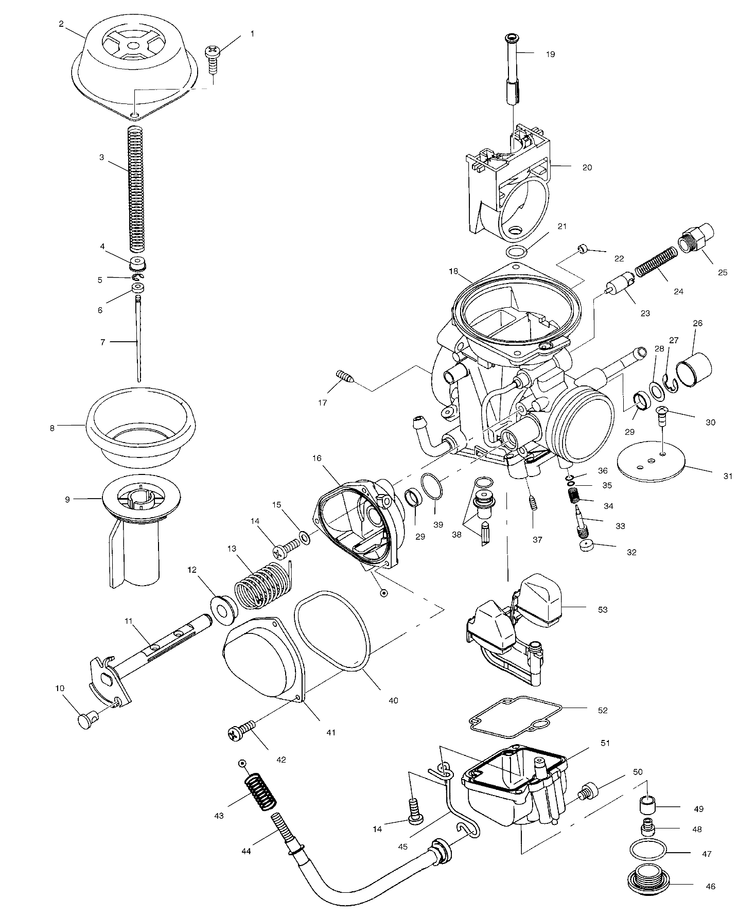 CARBURETOR - A99BG50AA (4949714971d007)