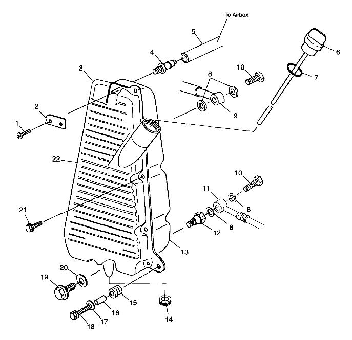 OIL TANK - A99CH33IA (4949884988c001)