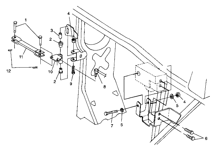 FRAME MOUNTING - A99CH33IA (4949884988c002)