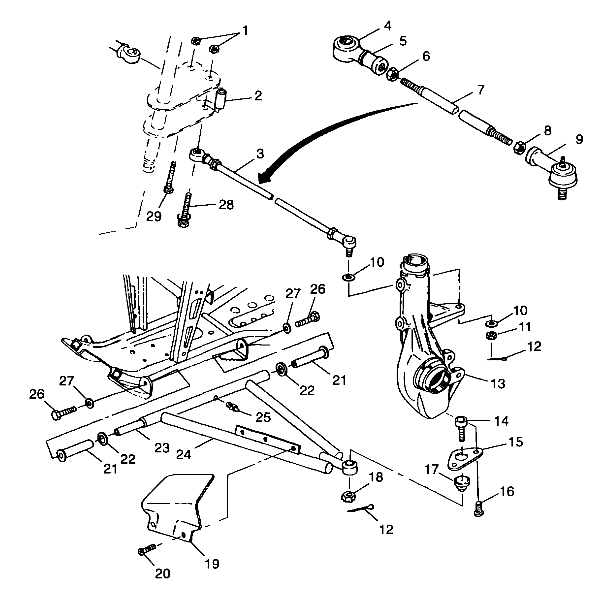 A-ARM/STRUT MOUNTING - A99CH33IA (4949884988c003)