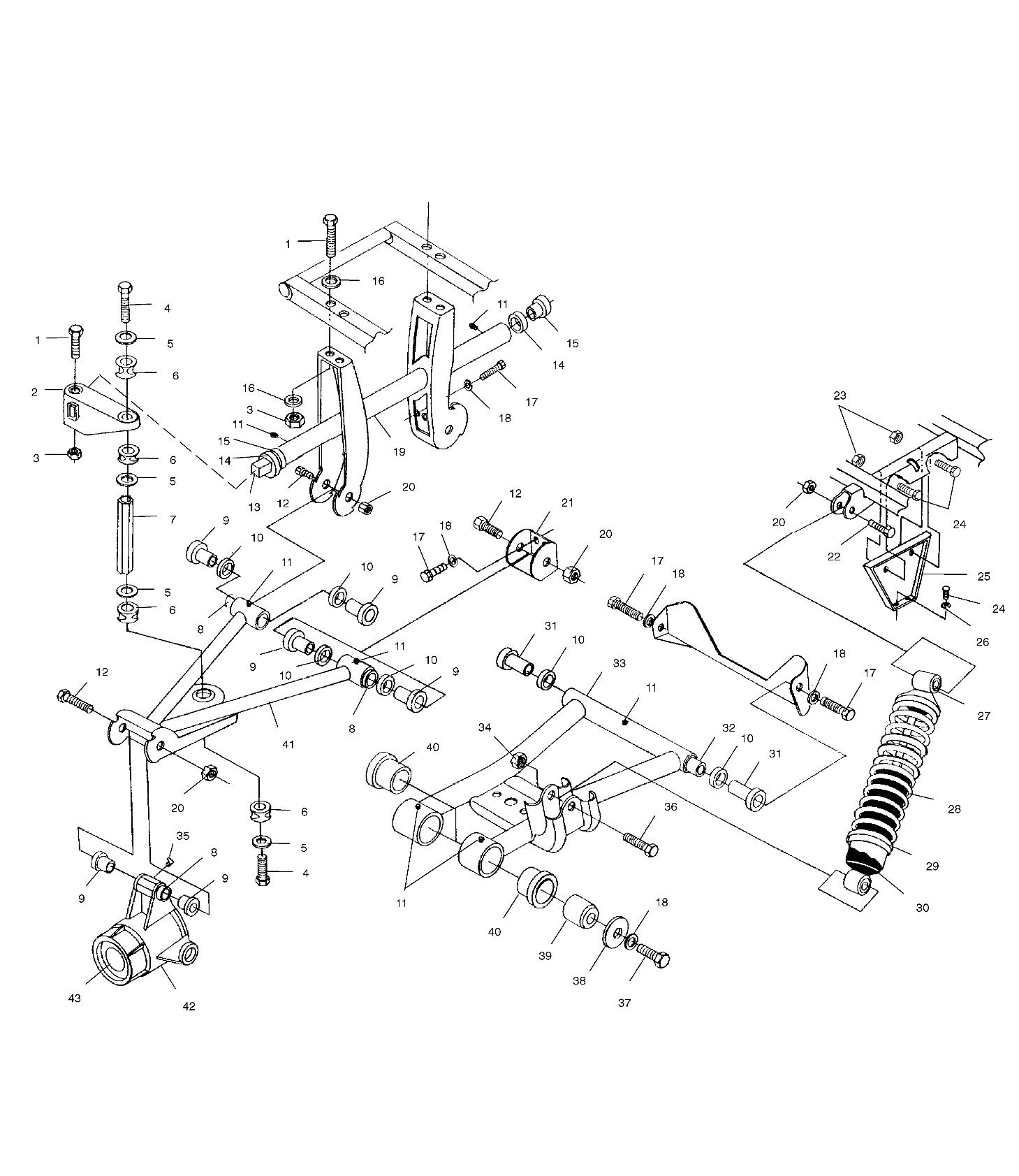 REAR SUSPENSION - A99CH33IA (4949884988c011)