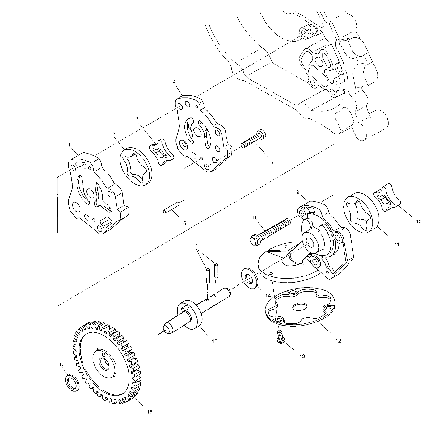 OIL PUMP - A99CH33IA (4949884988d012)