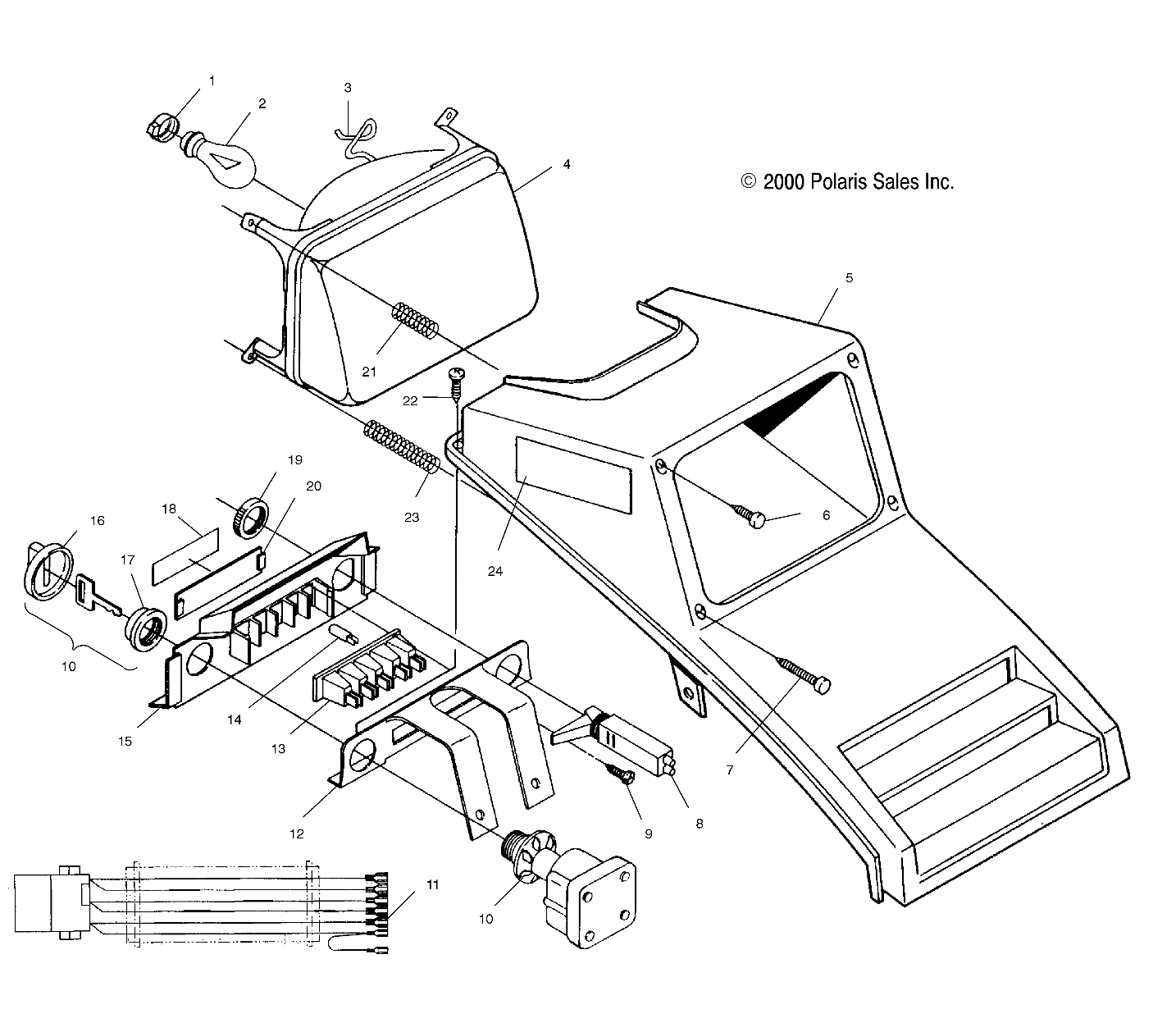 HEADLIGHT - A00AA32AA (4949914991A012)