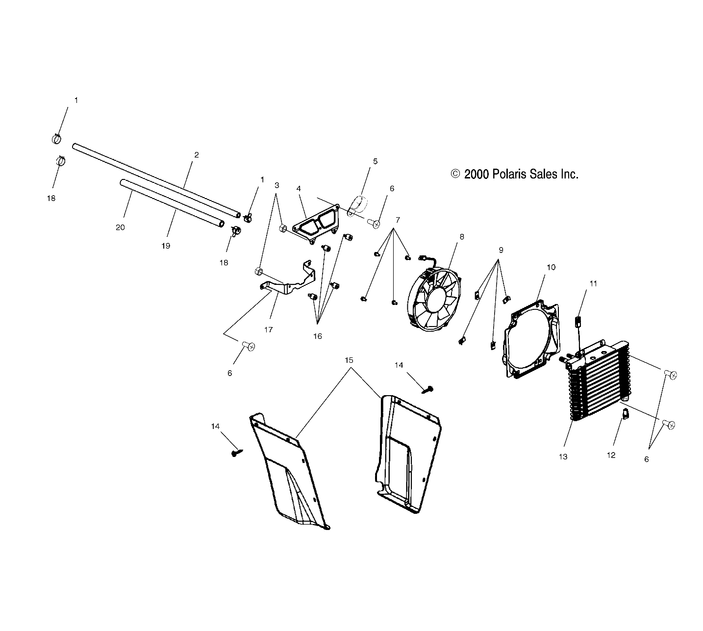 OIL COOLING (If built after 1/01/00) - A00AA32AA (4949914991C001)