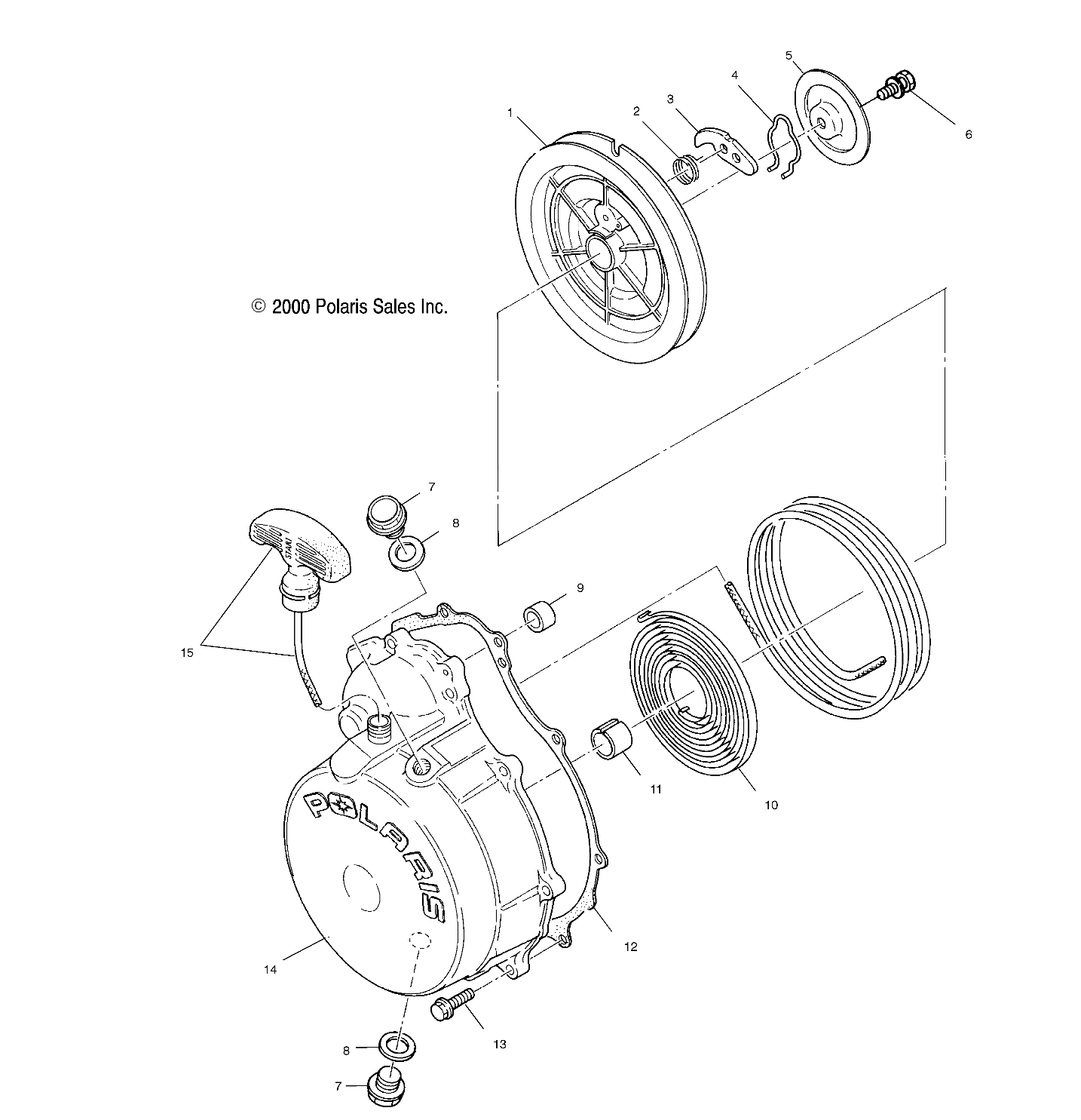 RECOIL STARTER - A00AA32AA (4949914991C014)