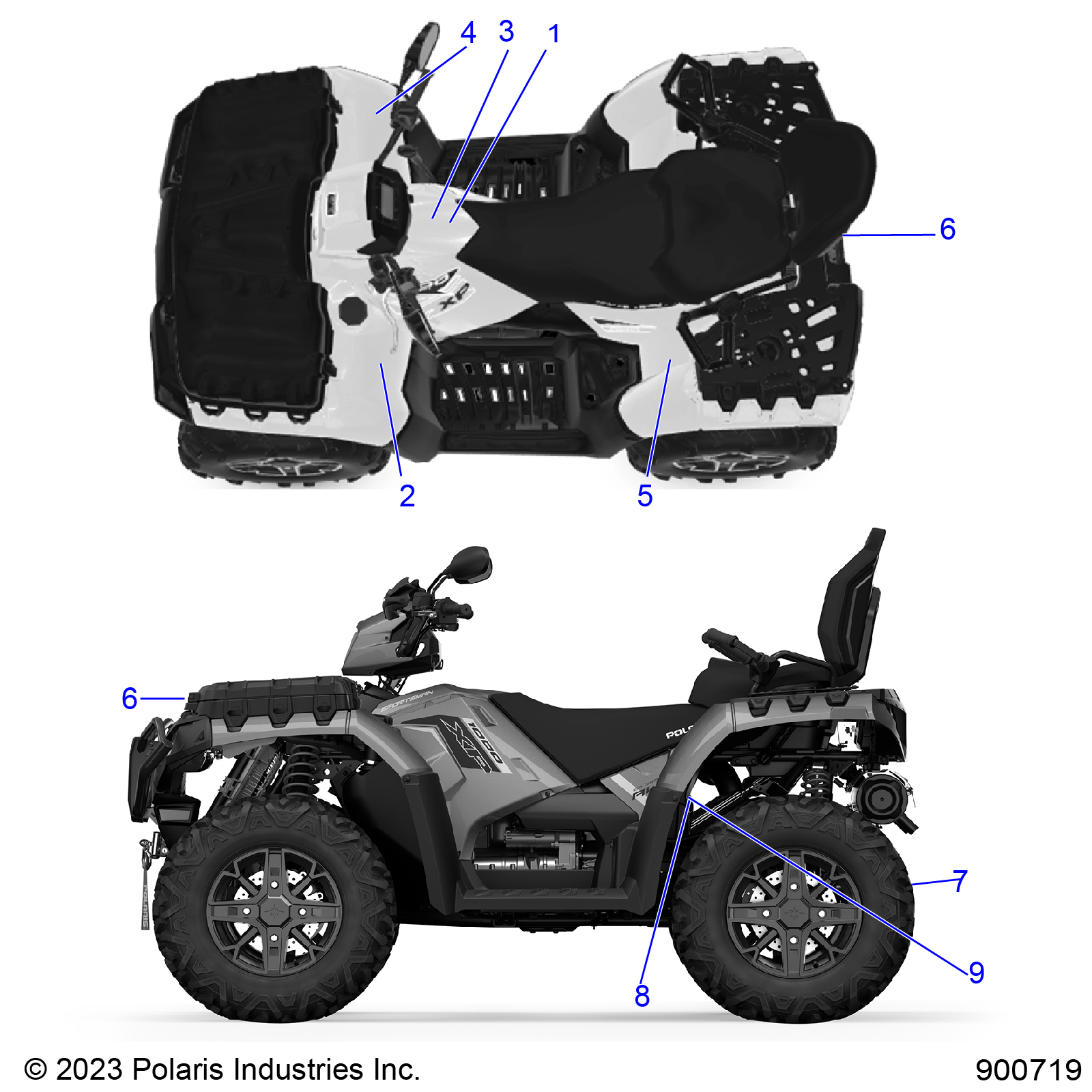 BODY, DECALS, GENERAL - A24SYY95AH (900719)