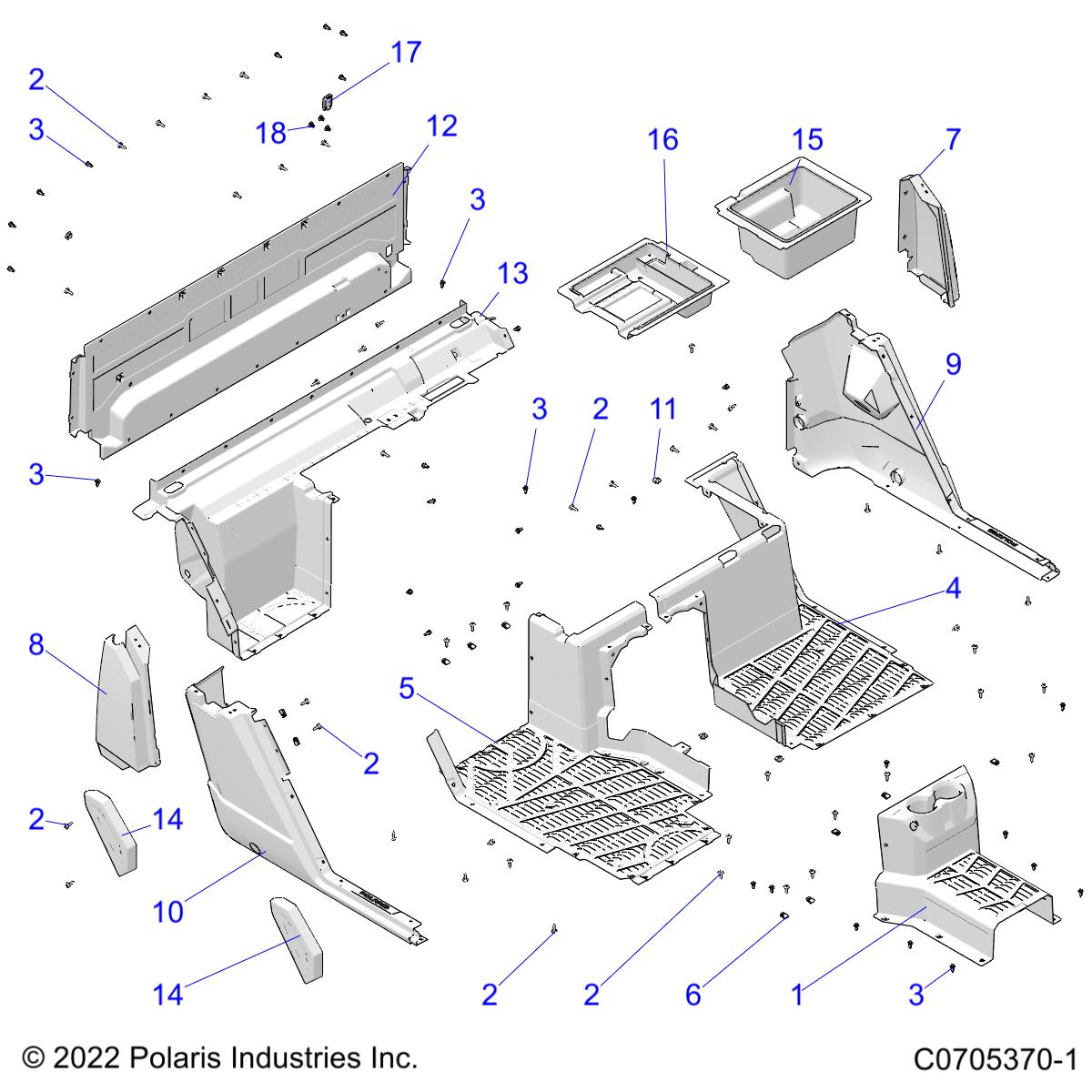 BODY, FLOOR, REAR - R22RSE99NM (C0705370-1)