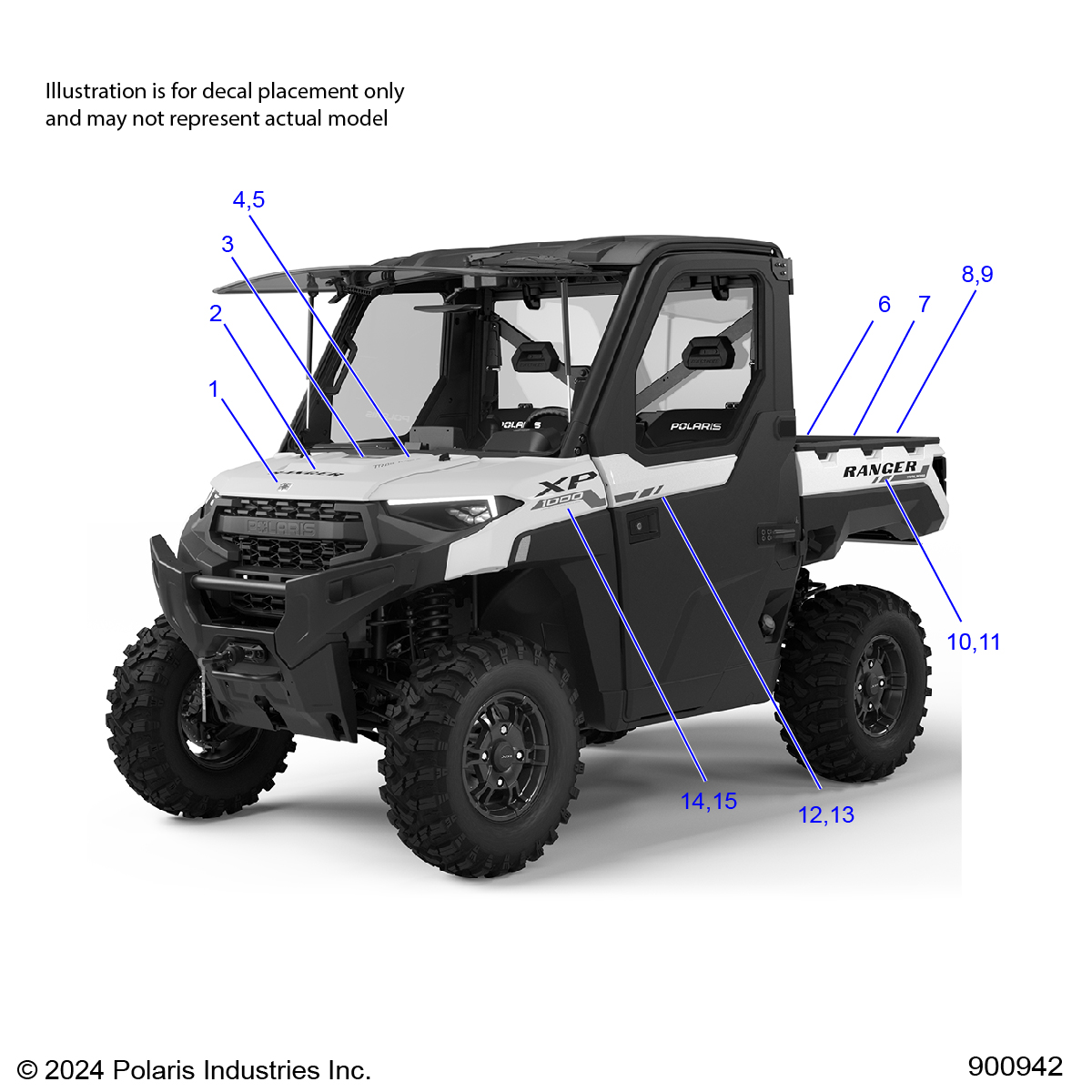 BODY, DECALS, GRAPHICS- R25RRV99AC (900942)