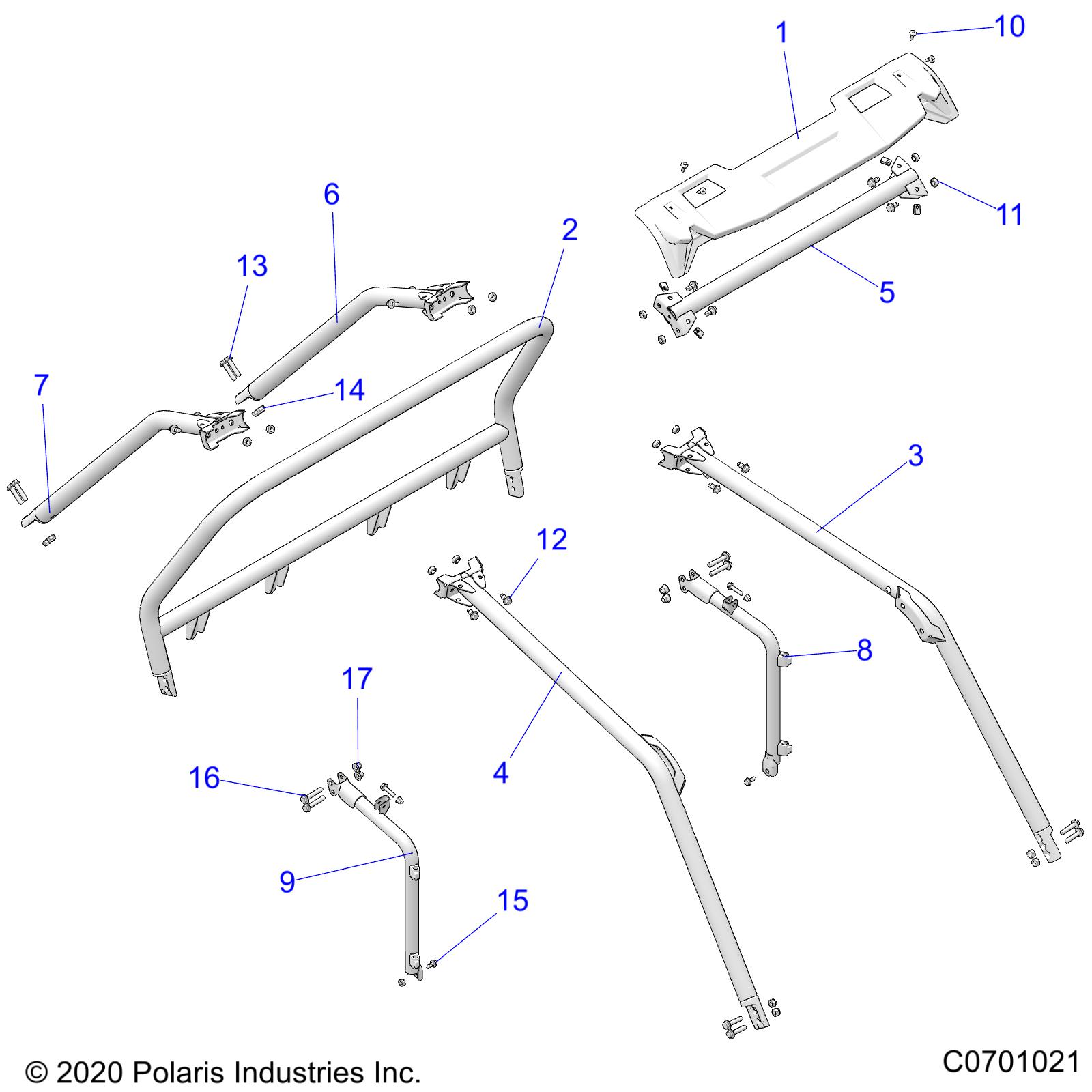 CHASSIS, CAB FRAME - Z22NAM99AR (C0701021)