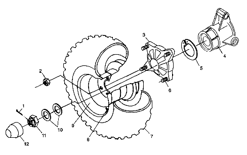 REAR WHEEL DRIVE - W98CH50A(C)(D)(E)(F) (4950135013c008)