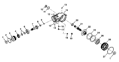 FRONT HOUSING - S98CH50E(B) (4950135013d002)