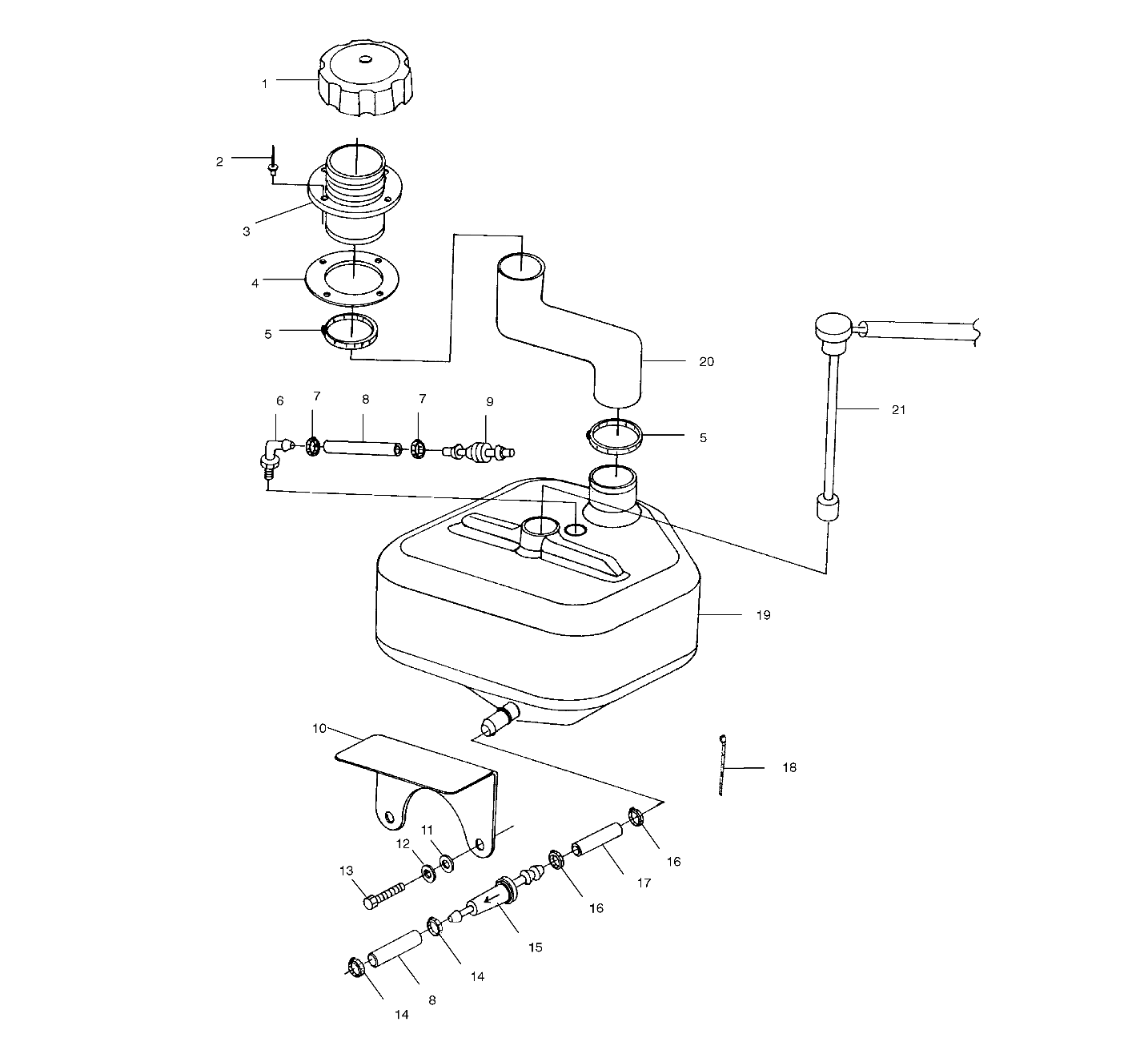 OIL TANK - I994673 (4951335133a013)