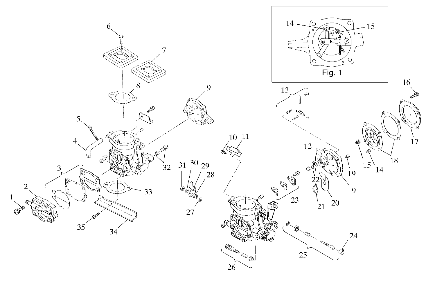 CARBURETOR - I994673 (4951335133c003)