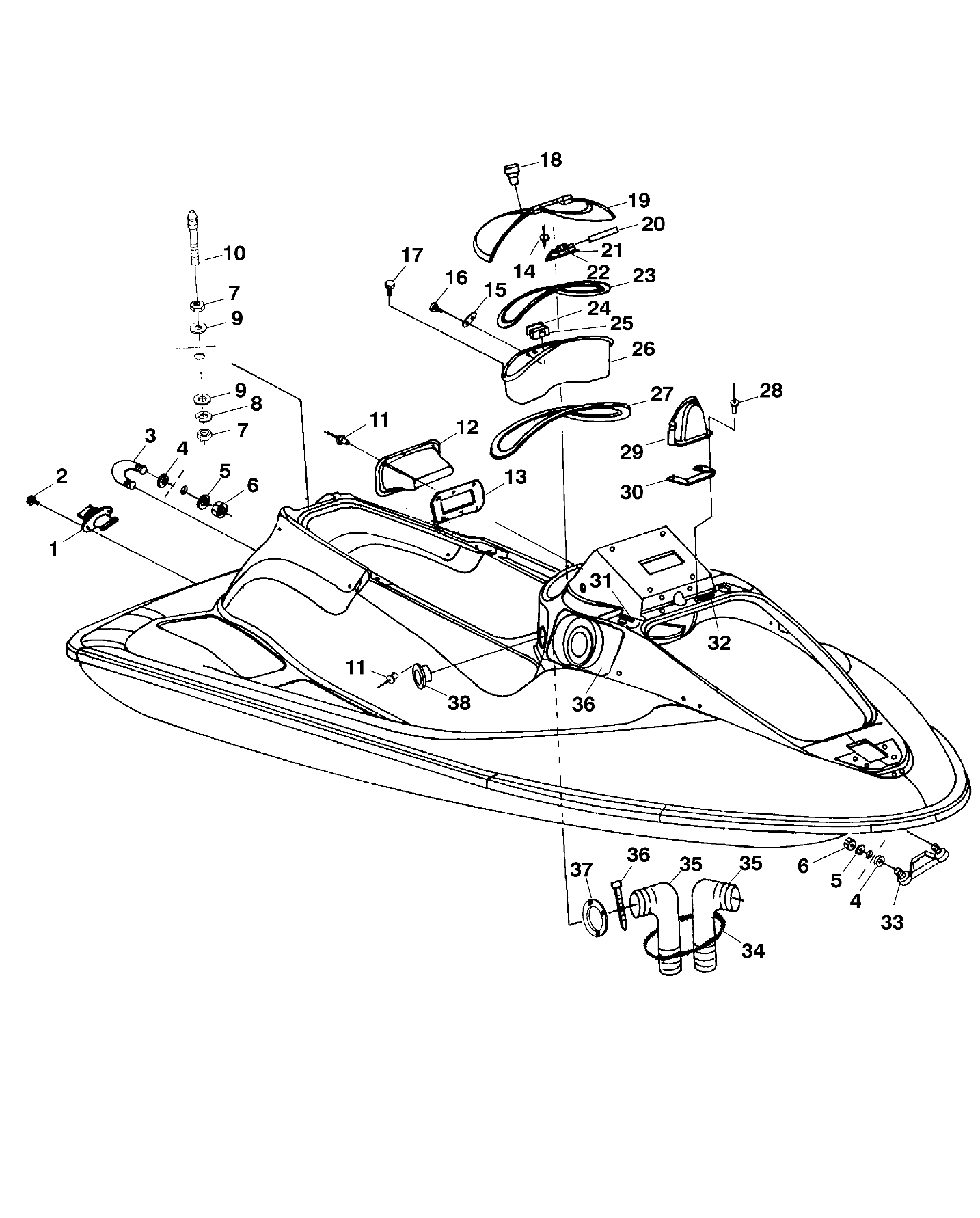 HULL and BODY - I994690 (4951365136a005)