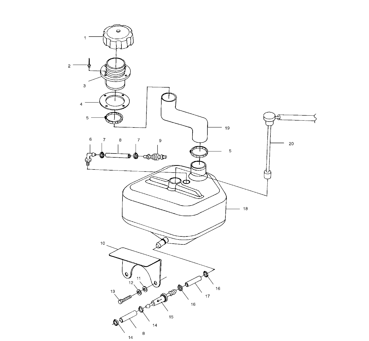 OIL TANK - I994690 (4951365136a013)